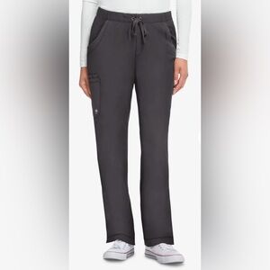 Healing Hands Rebecca Women's 6-Pocket STRETCH Cargo Scrub Pants in Grey/Pewter